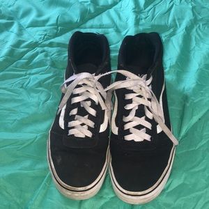 Black high top vans